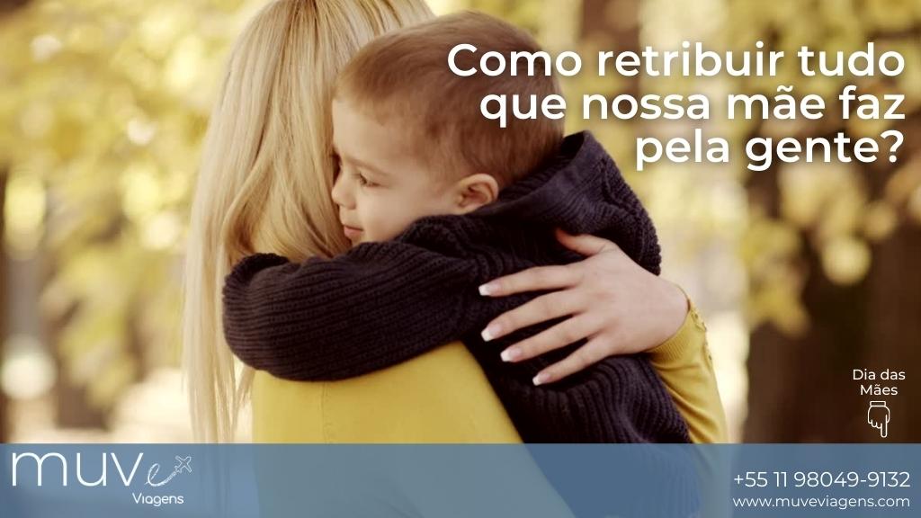 MUVe Viagens fala sobre 5 destinos de viagem preferidos das mães. Imagem: Via Canva.com