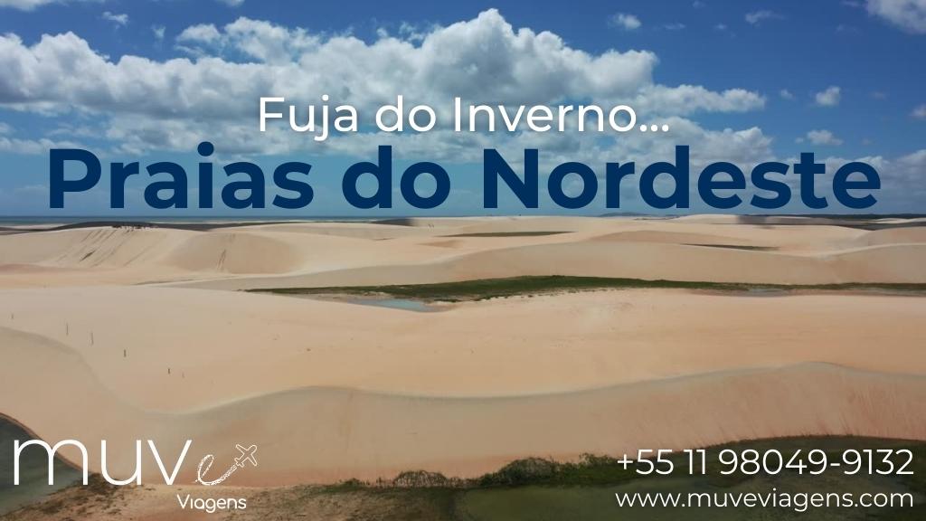 MUVe Viagens fala sobre fugir do frio e viajar para praias do Nordeste.